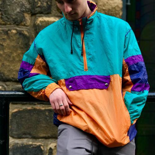 Retro Revival: 80s Windbreaker Lucky Dip