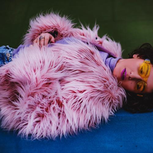 80s Inspired Furry Jacket